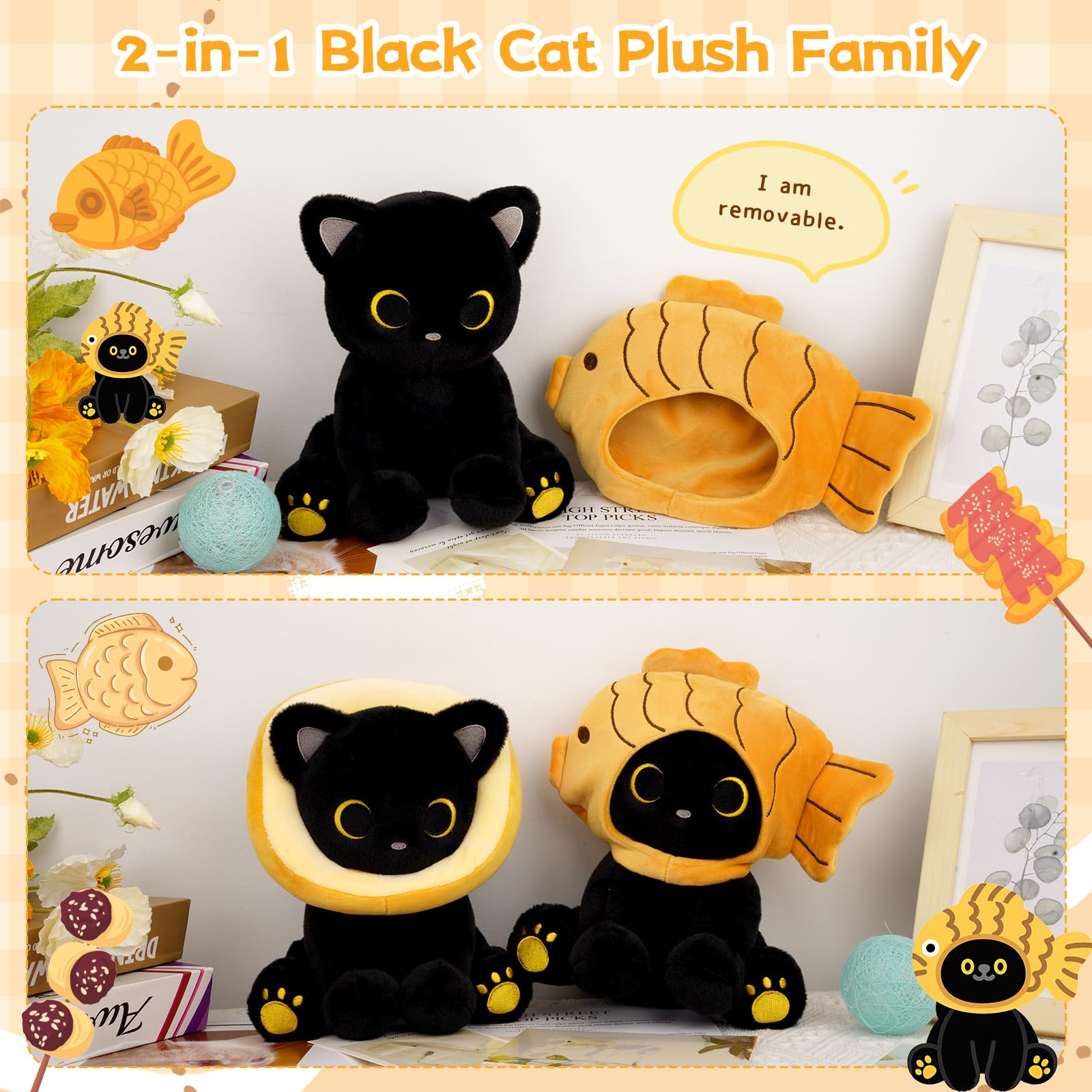 Hagusahuo collectible series plush, expand your kawaii collection.