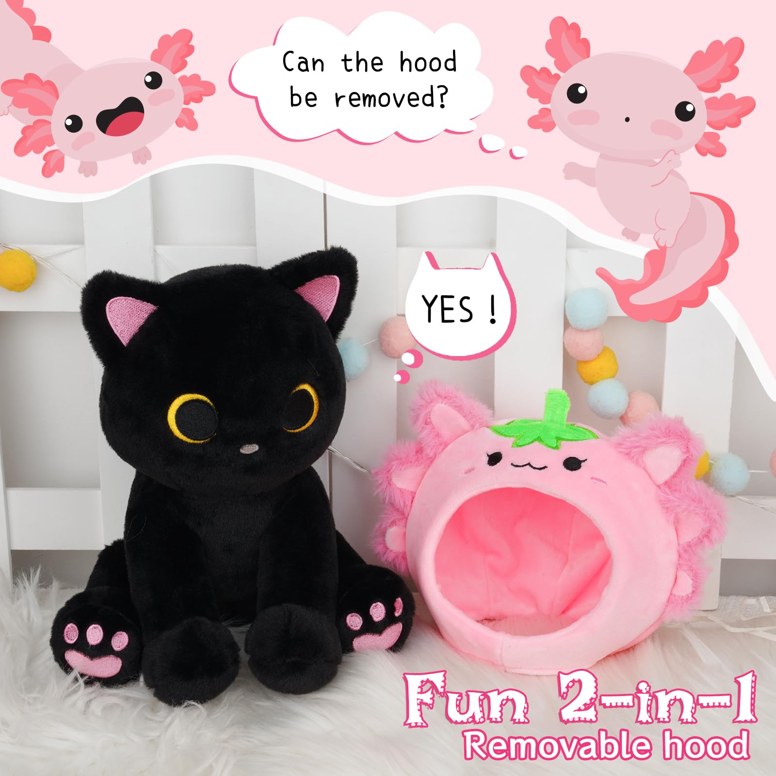 Hagusahuo gift-ready plush makes a charming present for kids and collectors.