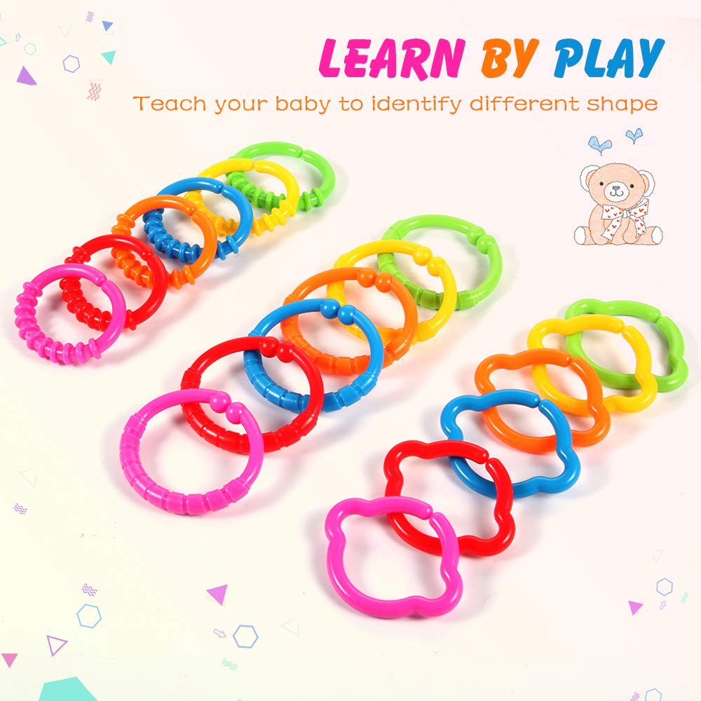 HAHA Baby Link-to-Go crib rail attachment demonstrates easy on-the-go playtime