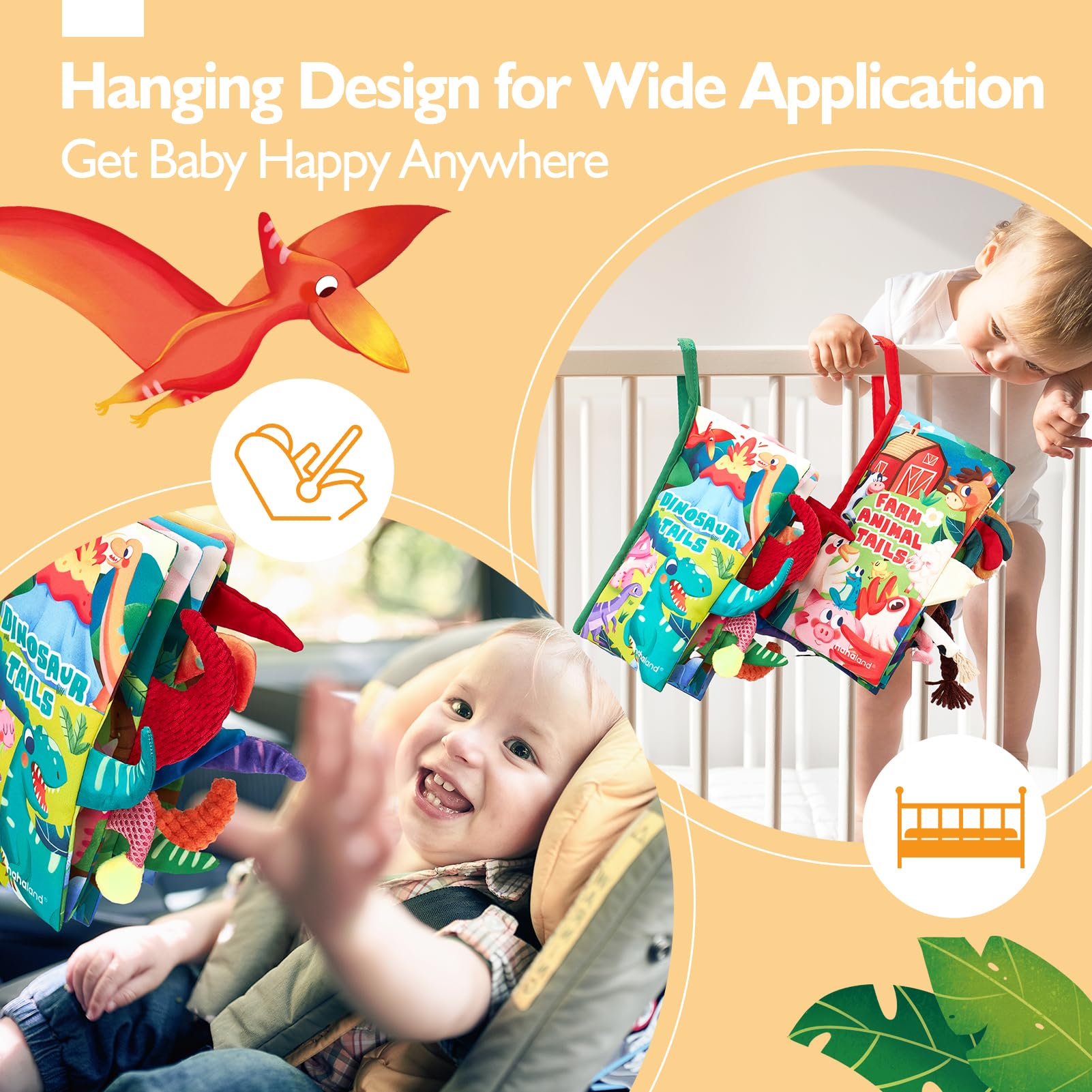 Ideal for newborns through toddlers seeking screen-free play with Hahaland.