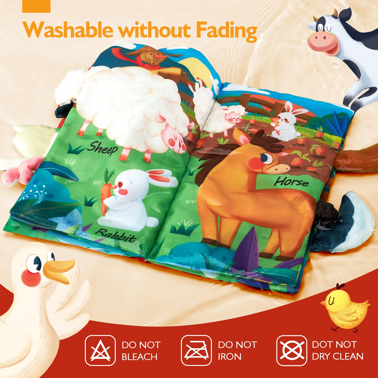 Hahaland tummy time play promotes reach and exploration with engaging textures.