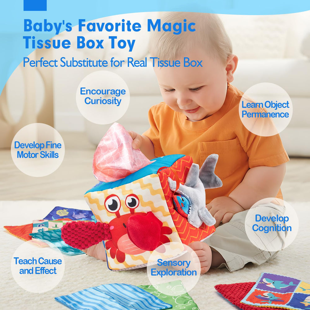 hahaland crinkle tissues create rustling sounds during playtime