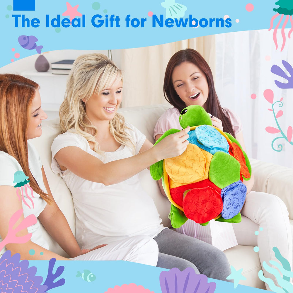 Hahaland soft plush material ensures gentle, safe baby play experiences