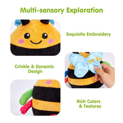 Hahaland USB-charging bee toy keeps playtime going without batteries.