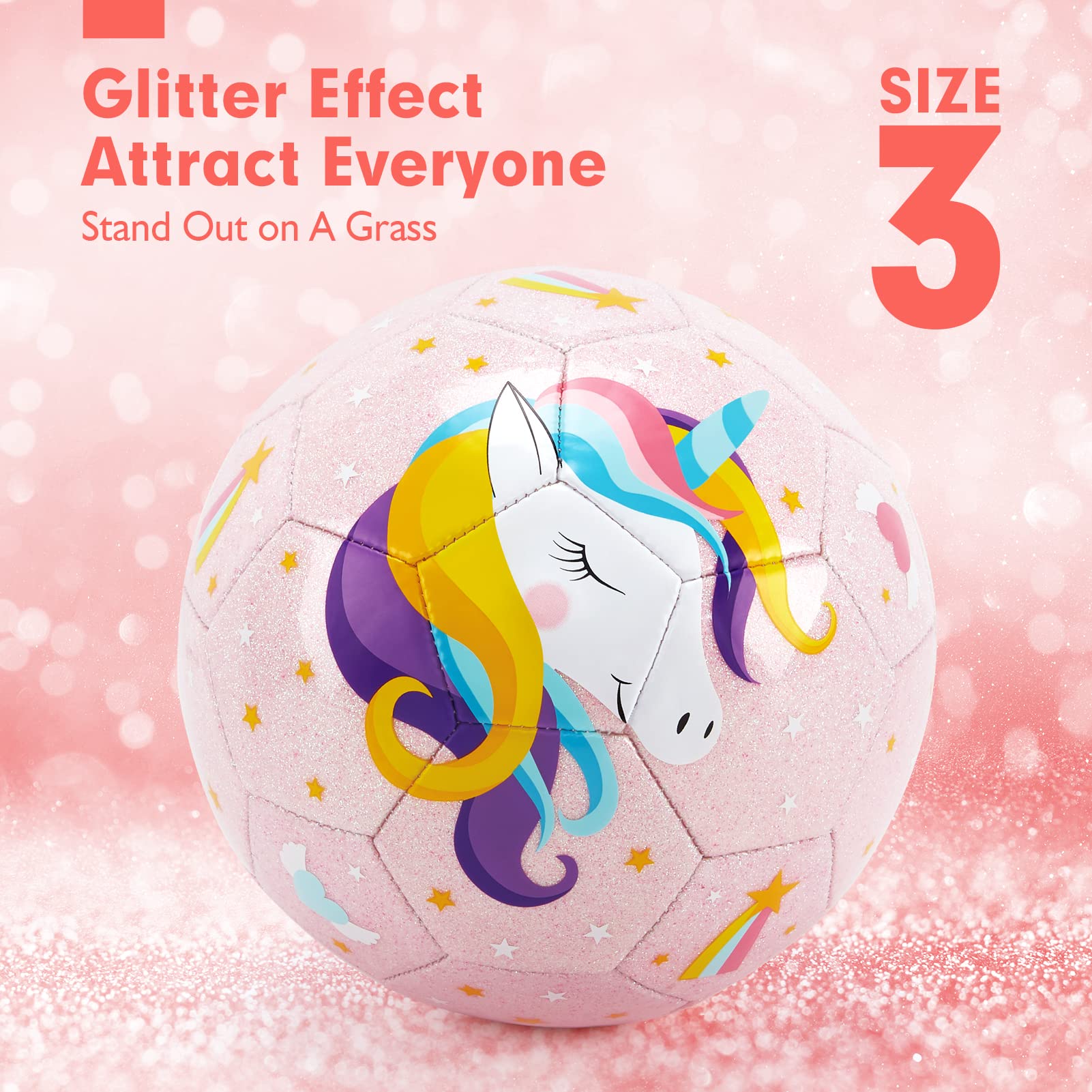 Hahaland ball comes with a pump for quick inflation and easy set-up before play