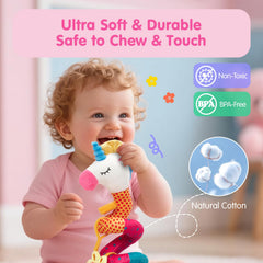 Hahaland ice-cream teether and jingle for soothing gums