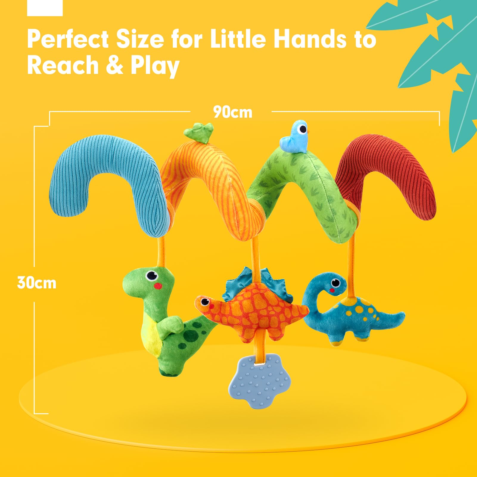 Hahaland-crib-and-stroller-attachment secures play on multiple surfaces during travel.