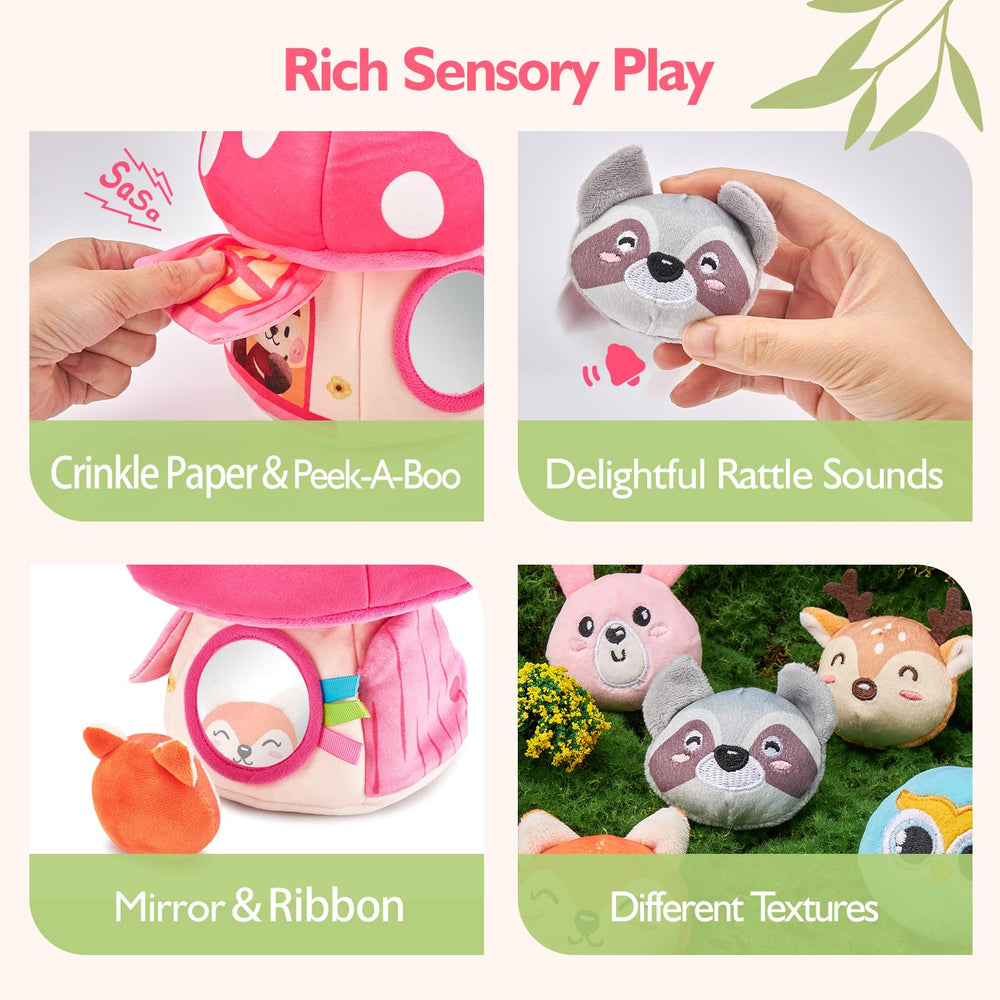 hahaland Crinkle Paper Toy, satisfying textures that spark exploratory curiosity