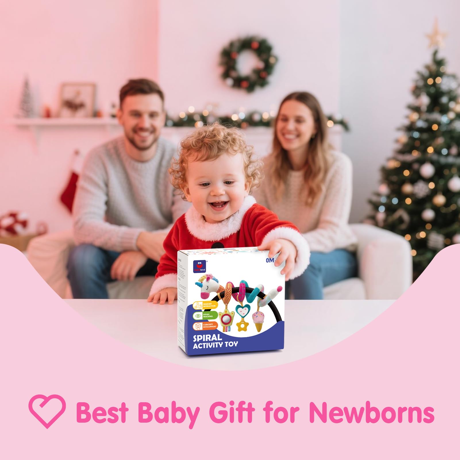 Hahaland gift-ready baby toy set for newborns