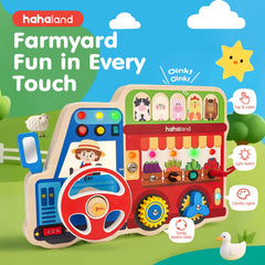 hahaland Busy Board traffic switch and indicators for early logic
