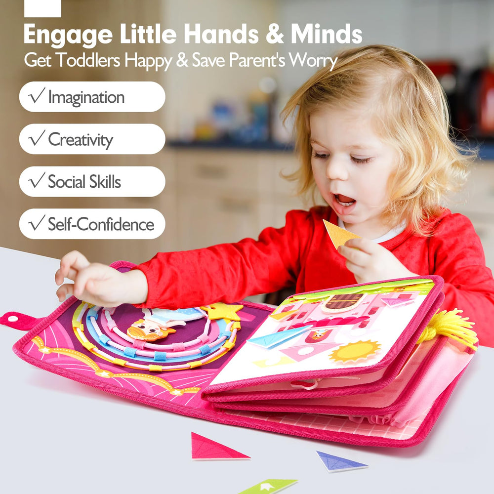 Hahaland safe non-toxic materials ensure worry-free independent exploration and quiet play.