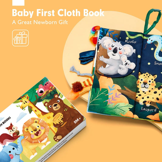 hahaland BPA-free cloth for gentle baby exploration