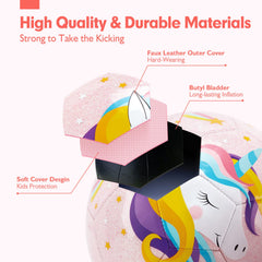 Hahaland soft-touch design delivers a comfortable grip for little hands