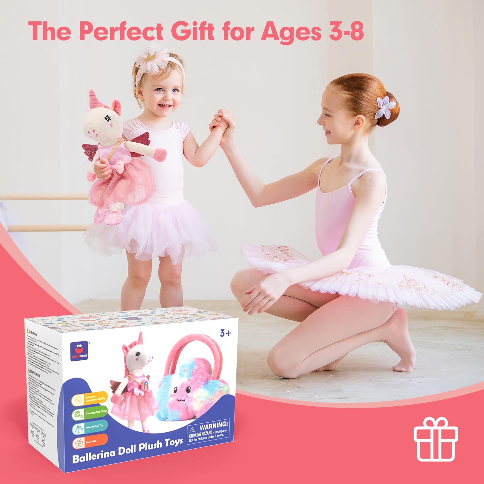 hahaland unicorns travel-friendly toy kit for fun on the go