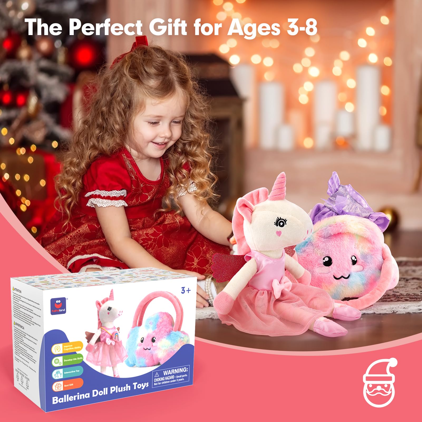 hahaland unicorns packaging emphasizes gift-ready presentation for little dreamers