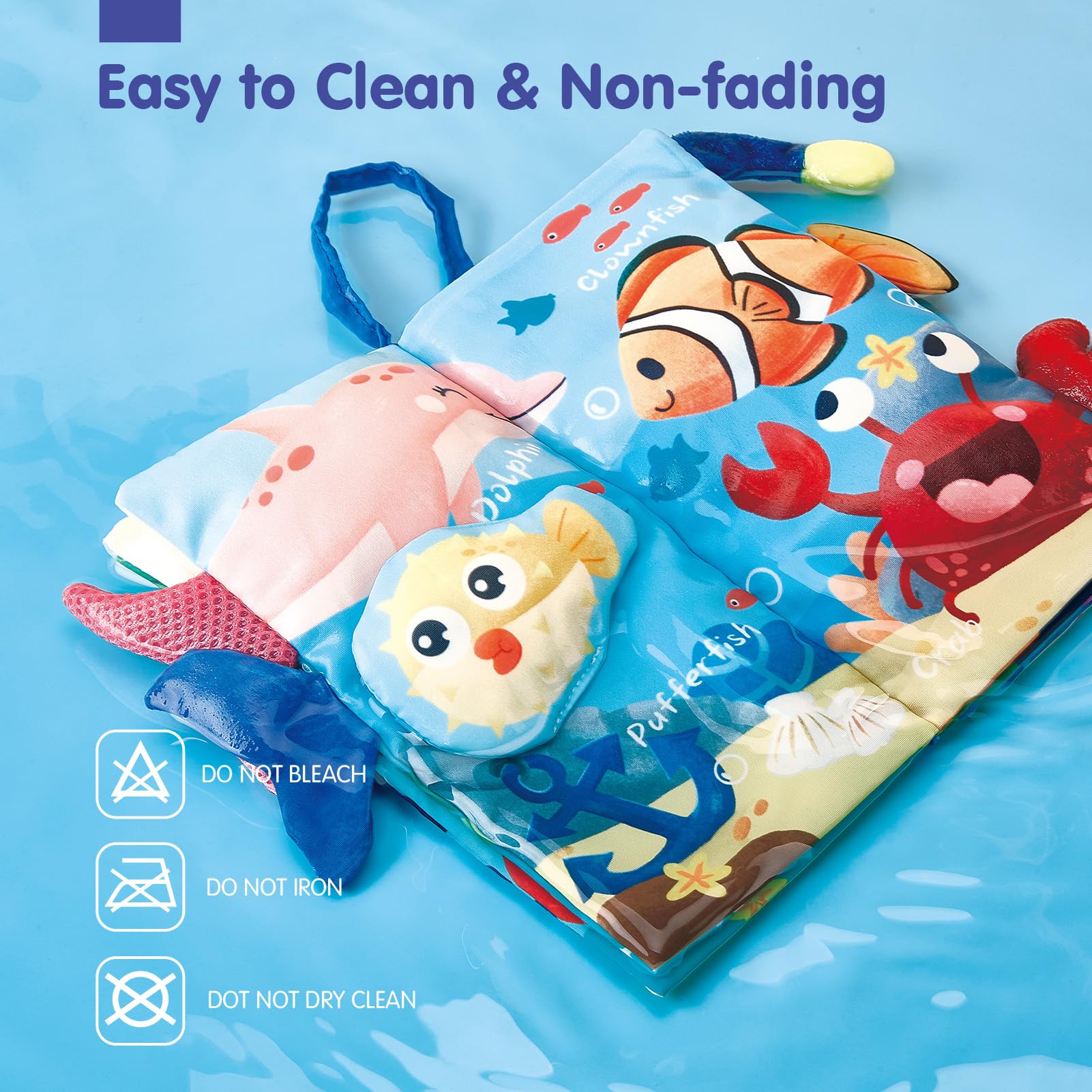 hahaland safe chew-friendly fabric designed for teething babies