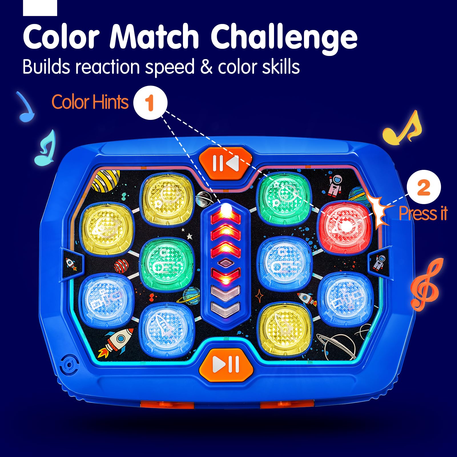 Hahaland Whack-a-Mole memory sequence highlights pattern recall and collaborative play