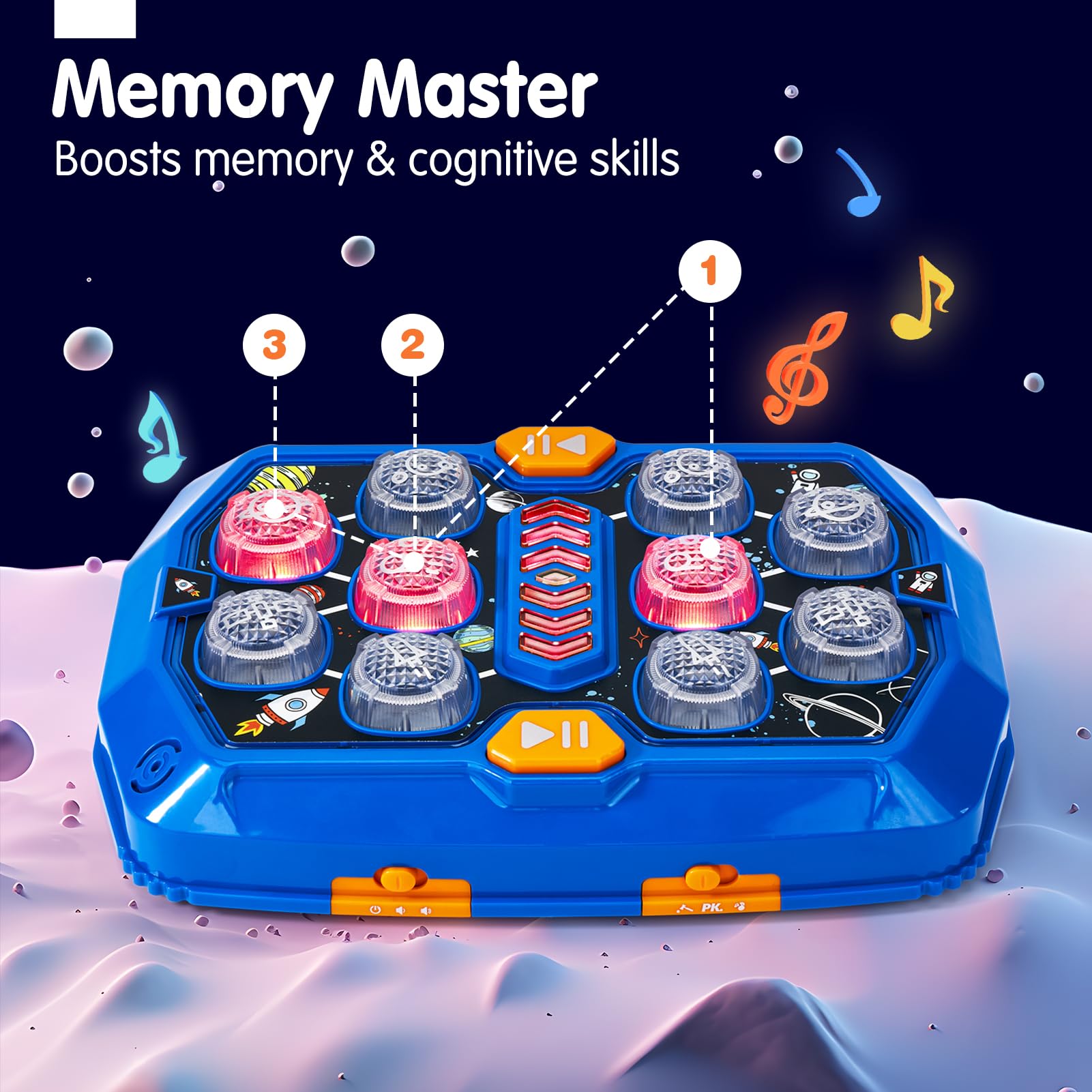 Hahaland Whack-a-Mole premium safety design ensures safe, durable playtime
