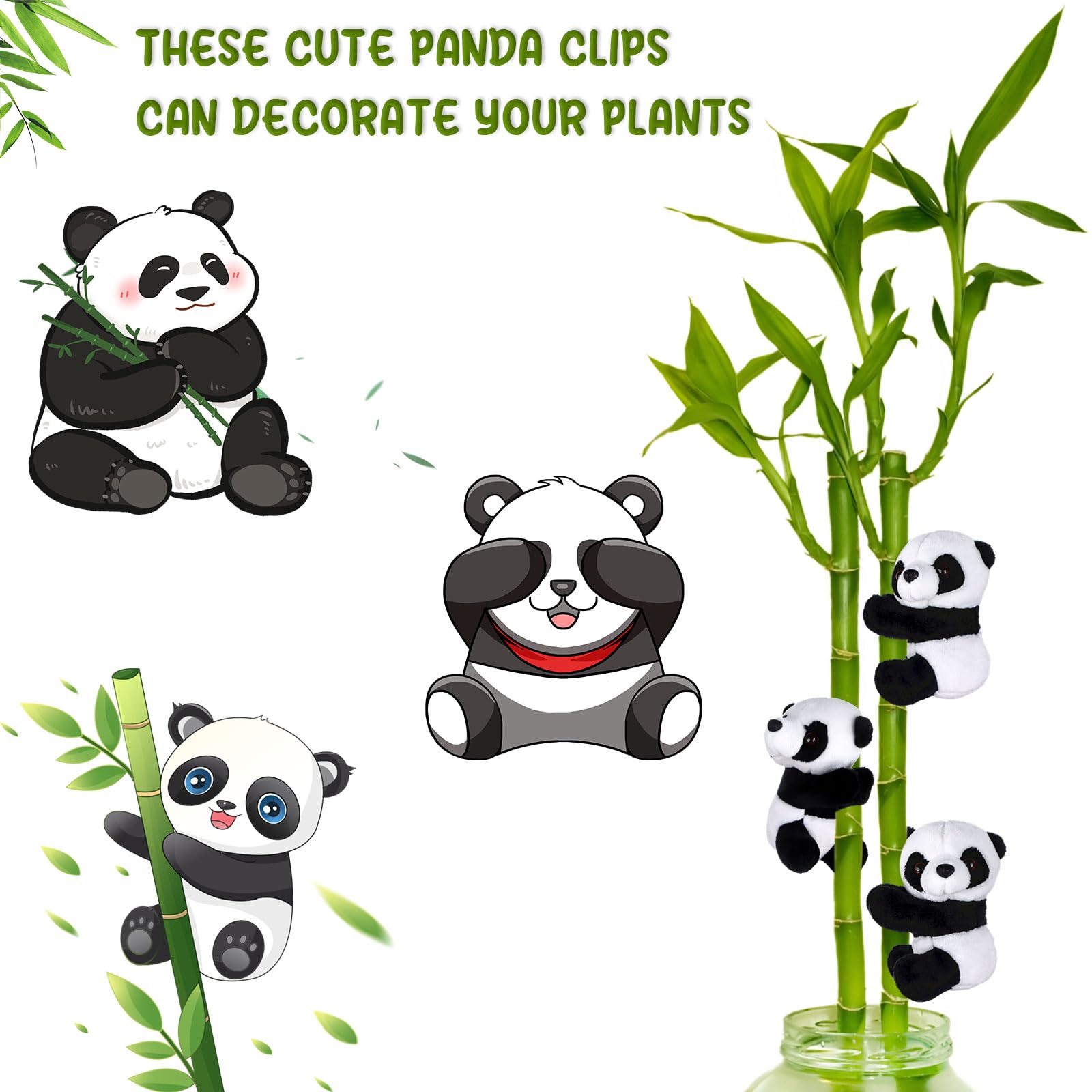 Haiabei panda clip photo holder adds charm while displaying memories