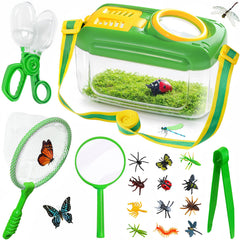 HAIMST bug catcher kit with viewer magnifier for close insect viewing
