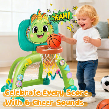 HAIMST activity center with gears and abacus invites exploration
