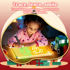 HAIZOGOKO easy-clean dry-erase surface reduces mess