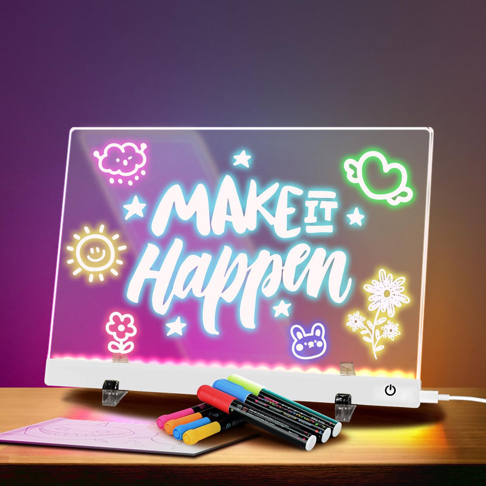 HAIZOGOKO LED note board with 7 colors for vibrant mood lighting