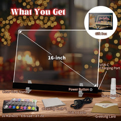HAIZOGOKO seven-color lighting supports mood-enhancing creativity at home or classroom.