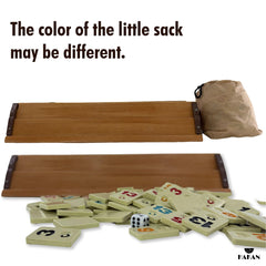 Hakan Okey set designed for four players with individual racks.