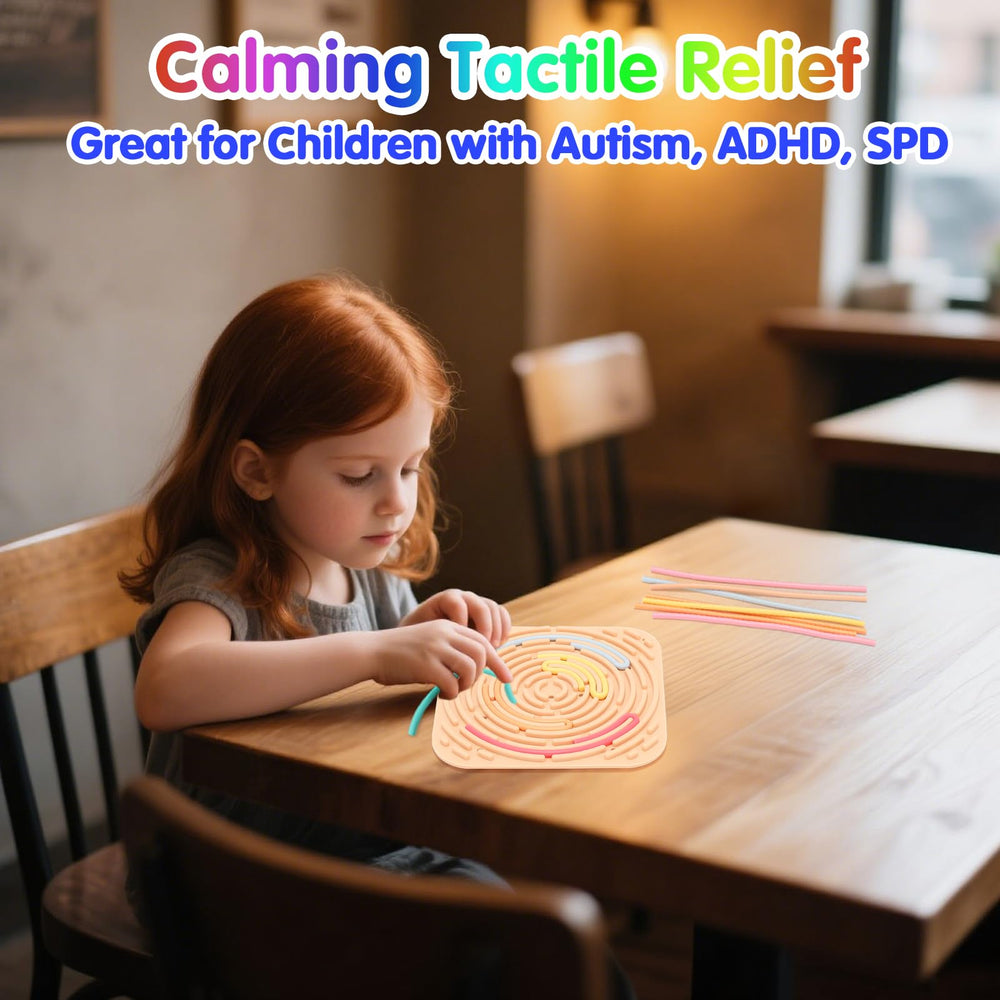 HAKINBOT sensory board child hands use promotes calm focus during waiting