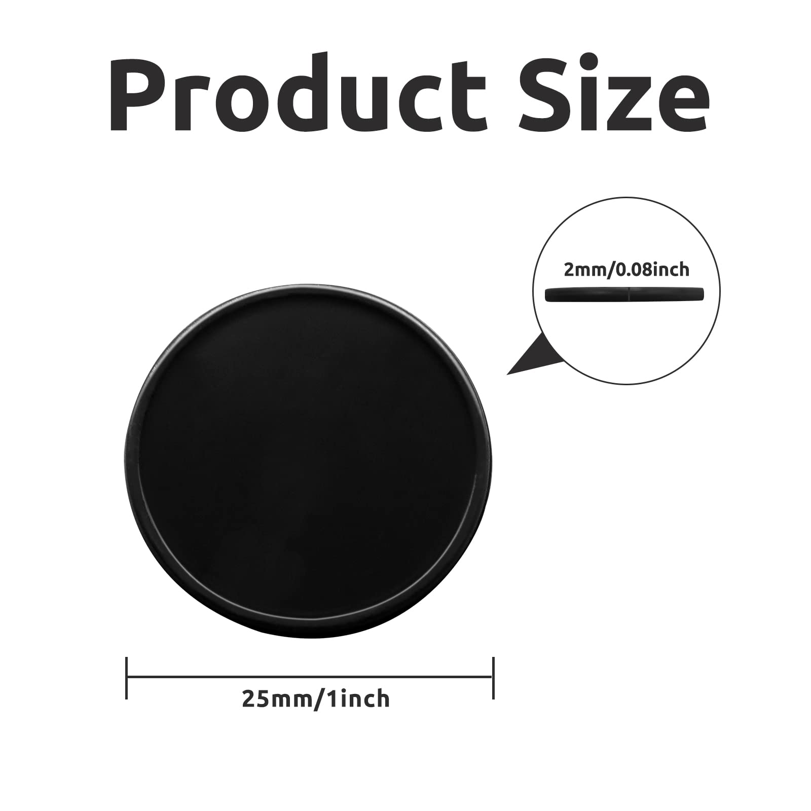 HAKITAROOM 25 mm diameter counters suitable for classroom sorting and pattern tasks