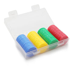 HAKITAROOM bright yellow counters great for color sorting activities