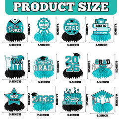 HAKOTI honeycomb orbs and double-sided cardstock ensure durable, lasting decoration.