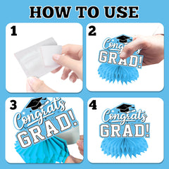 HAKOTI Congrats Grad centerpiece designed to celebrate achievement