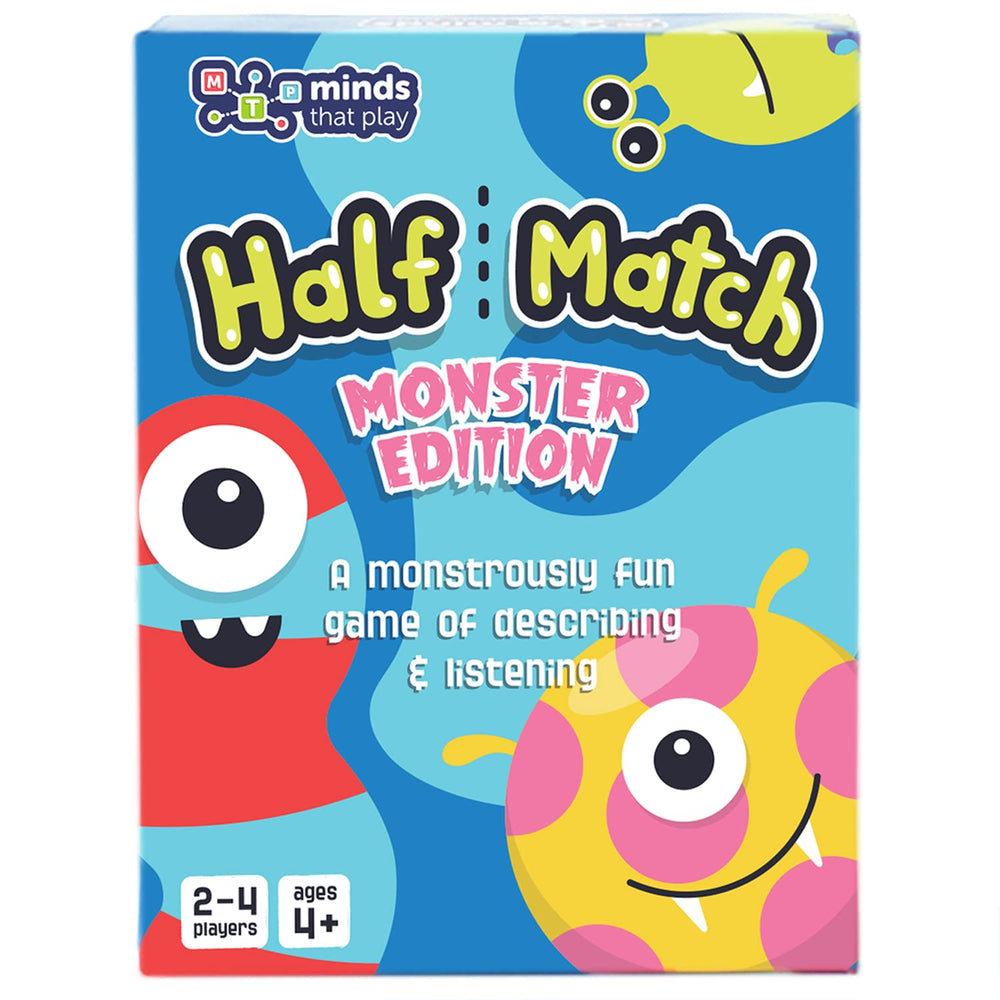 Color and pattern recognition with Half Match Monster Edition cards.