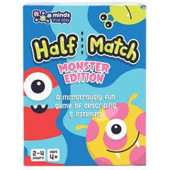 Color and pattern recognition with Half Match Monster Edition cards.