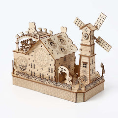 Hallisun finished dimensions fit neatly on a shelf for decor.