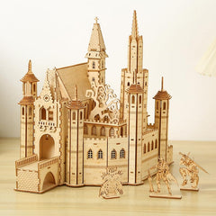 Hallisun instruction guide with 234 pieces laid out for easy assembly