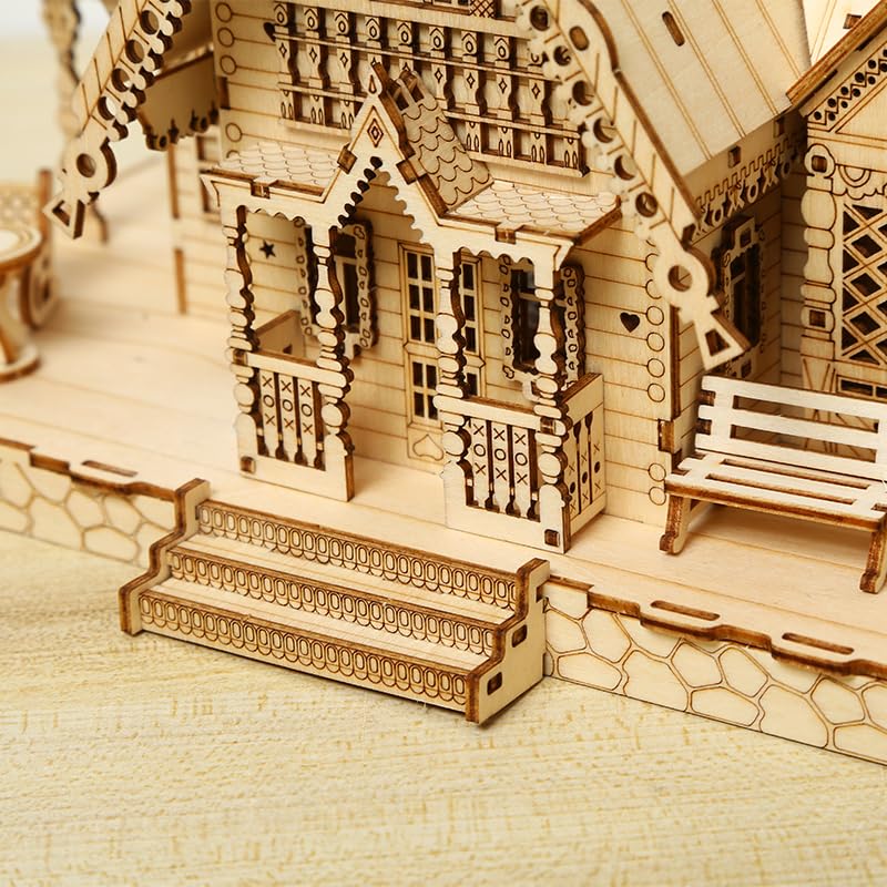 Hallisun no-glue design helps you complete the model without messy adhesives.