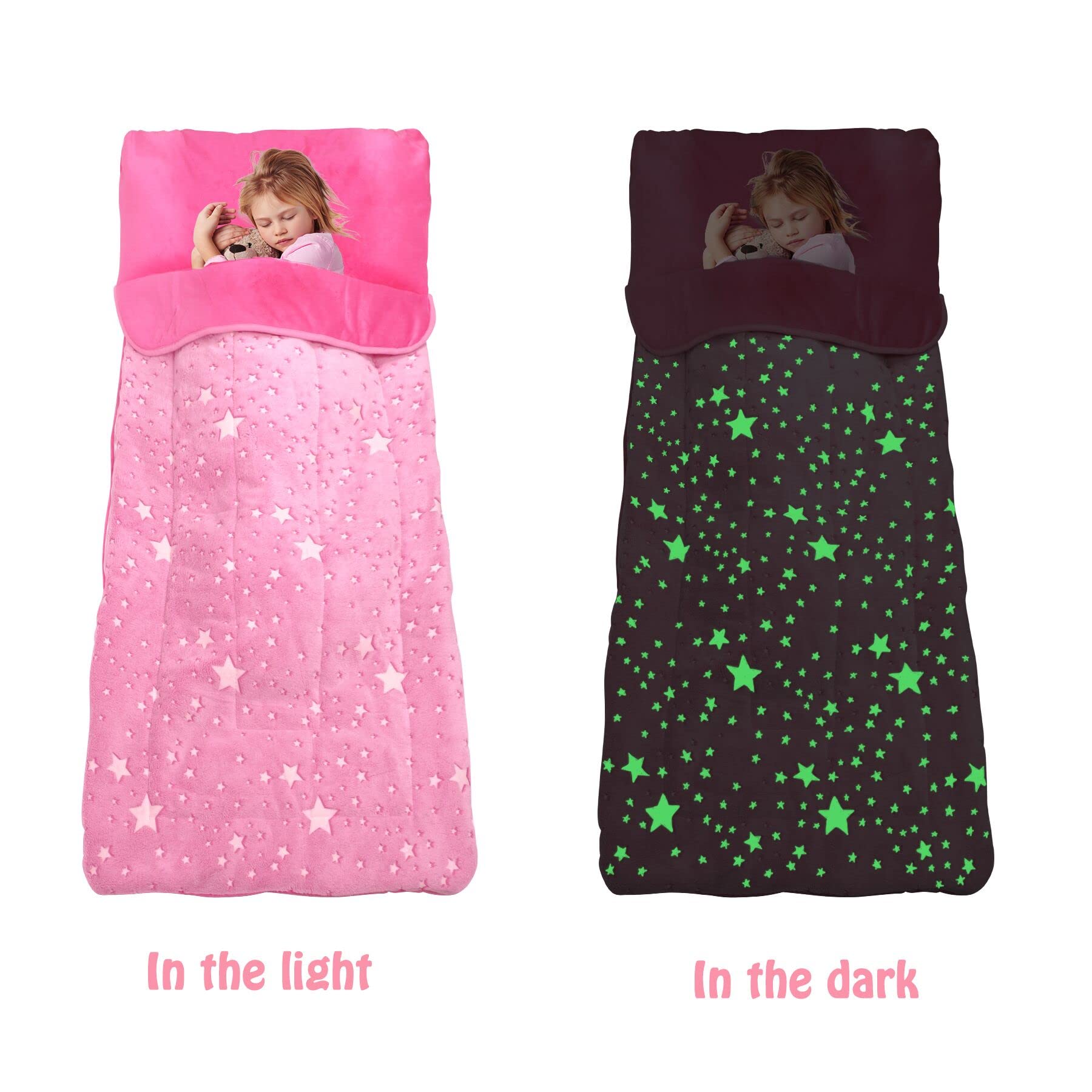 Hallo Bunny glow-in-the-dark stars brighten bedtime and spark imagination.