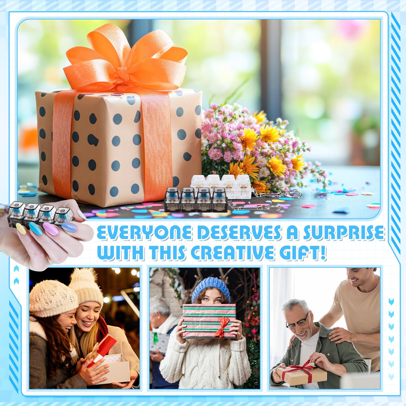 Halloscume packaging shows two color options for gifting