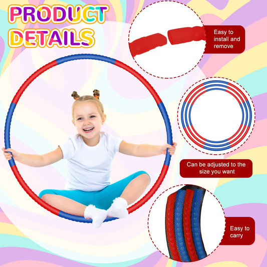 Halloscume 8 removable blocks enabling customizable hoop configurations
