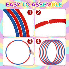 Halloscume detachable hoop design allowing size adjustment for different ages