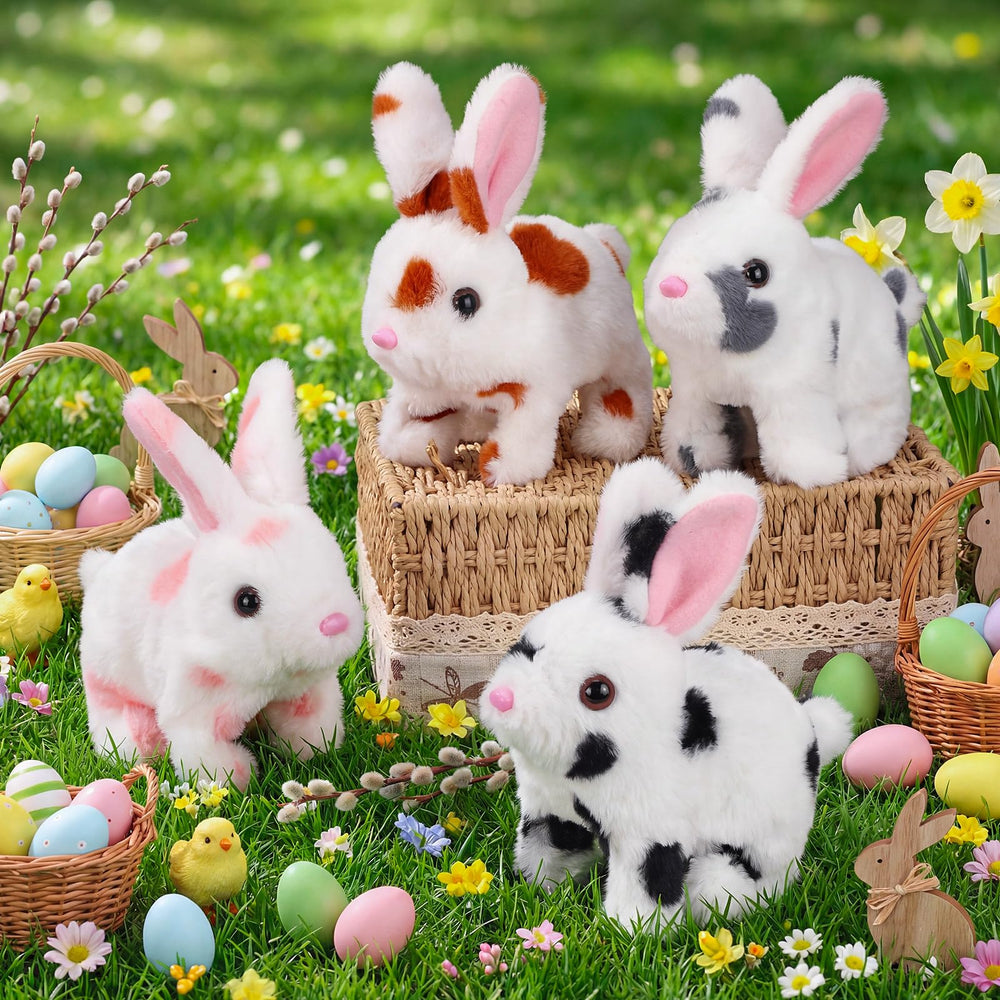 Halloscume interactive bunny brown is a cuddly Easter gift and playful companion.