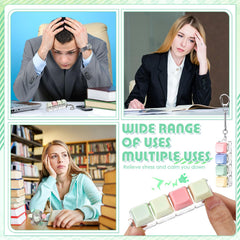 Halloscume five-piece fidget set battery-free and durable for office use.