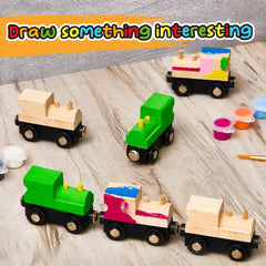 Halloscume magnetic train connections enabling flexible layouts