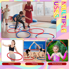 Halloscume outdoor party ready hoop used in backyard games and decorations
