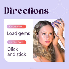 Hally Hair Gem Pen 240-gems: vibrant, multicolor sparkle to match any outfit