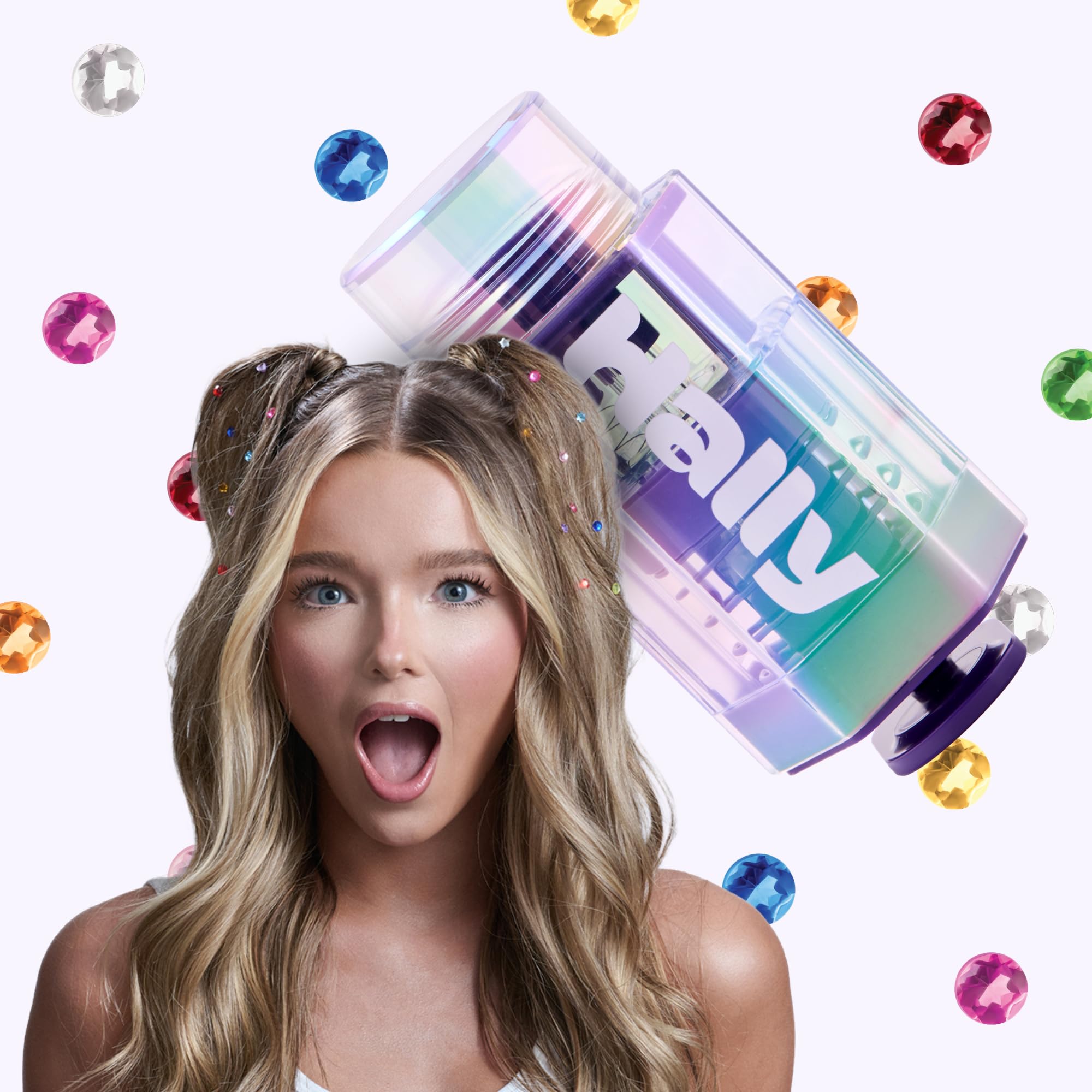 Hally Hair Gem Pen color-expression: express personality with playful, removable sparkle