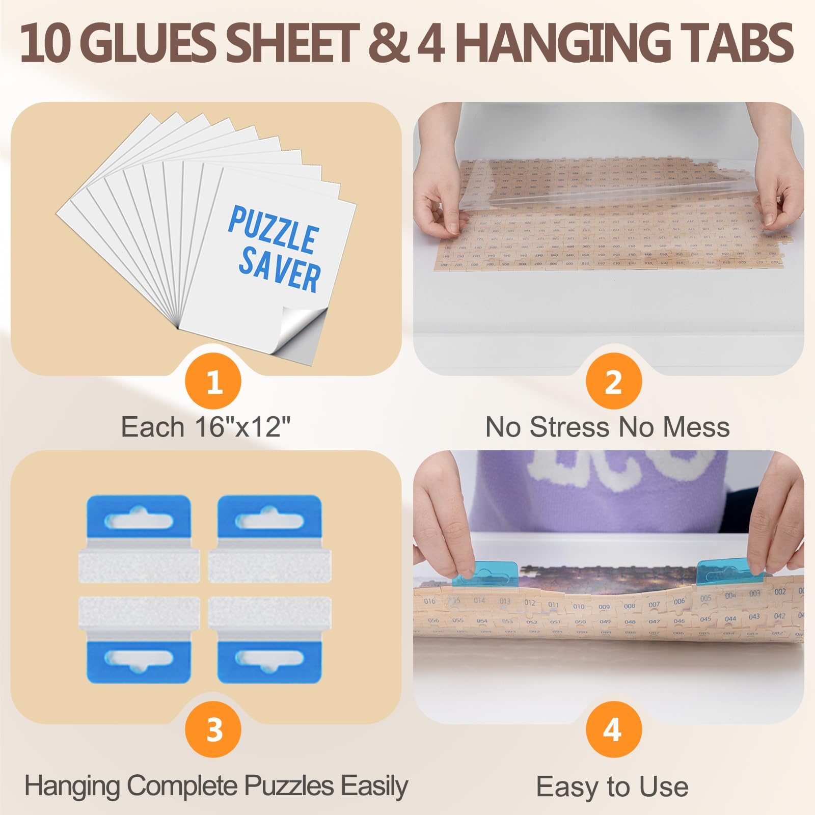 HALLYBEE puzzle table ideal gift for puzzle enthusiasts.